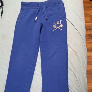 Abercrombie & Fitch Kids Blue Sweatpants